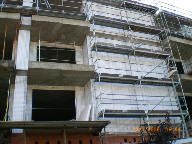 Fachada con panel Baupanel® System en Cáceres