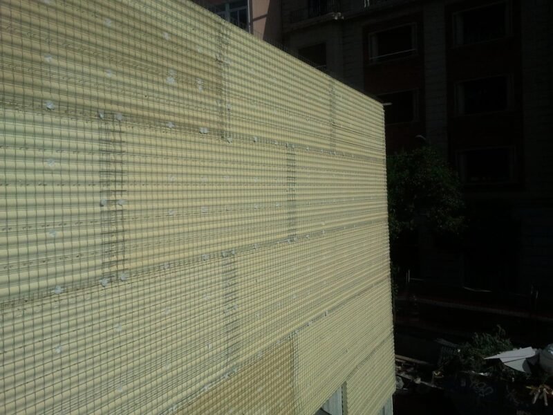 Rehabilitation with SATE panels in Barcelona