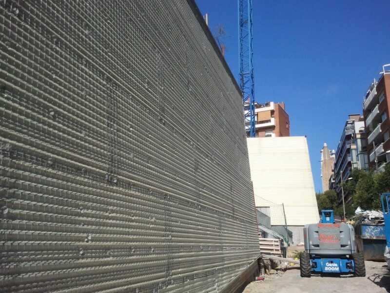Rehabilitation with SATE panels in Barcelona