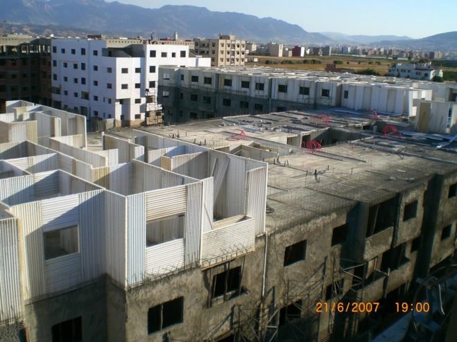 Viviendas sociales construidas con Baupanel System en 2007