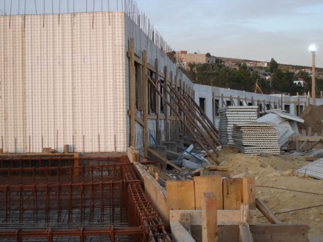 Viviendas sociales construidas con Baupanel System en 2007