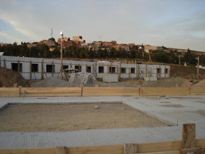 Viviendas sociales construidas con Baupanel System en 2007