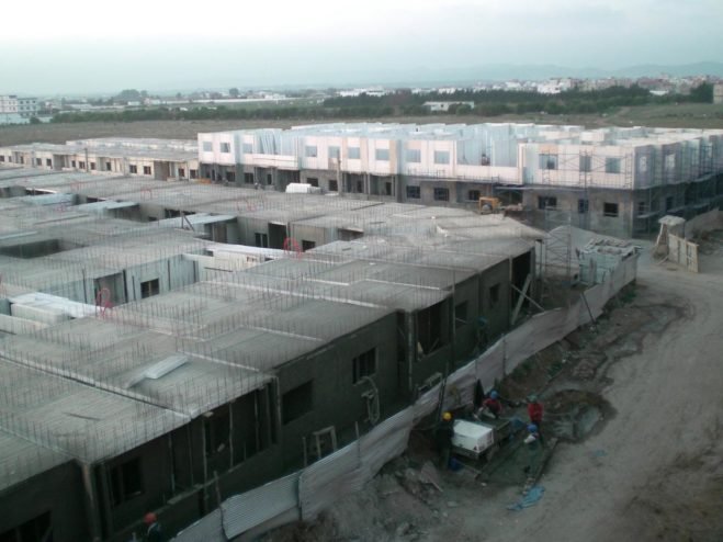 Viviendas sociales construidas con Baupanel System en 2007