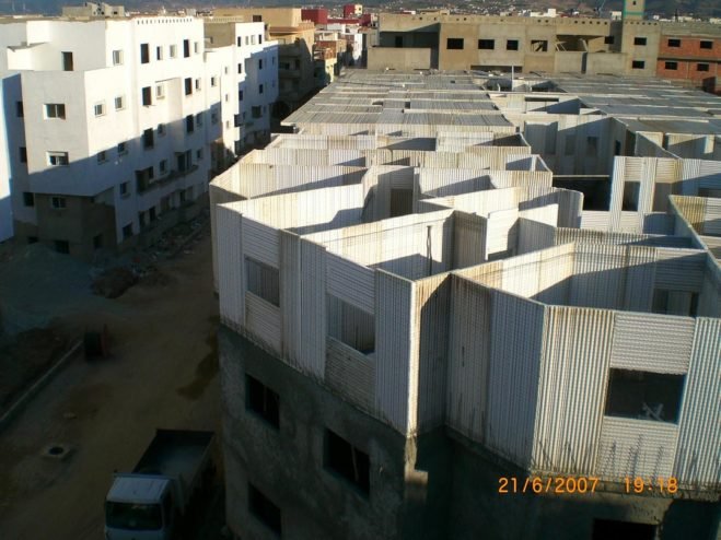 Viviendas sociales construidas con Baupanel System en 2007