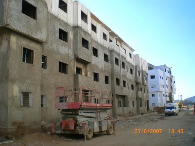 Viviendas sociales construidas con Baupanel System en 2007