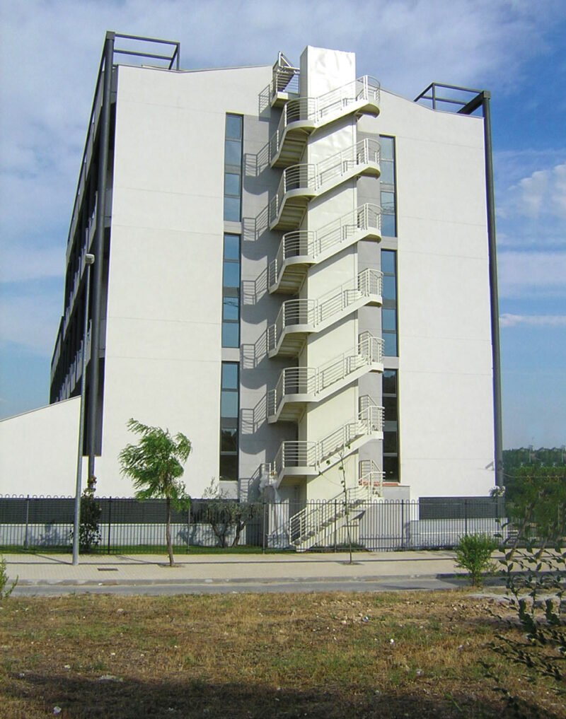 Edificio de 8 alturas en Madrid, con sistema de construcción Baupanel® System