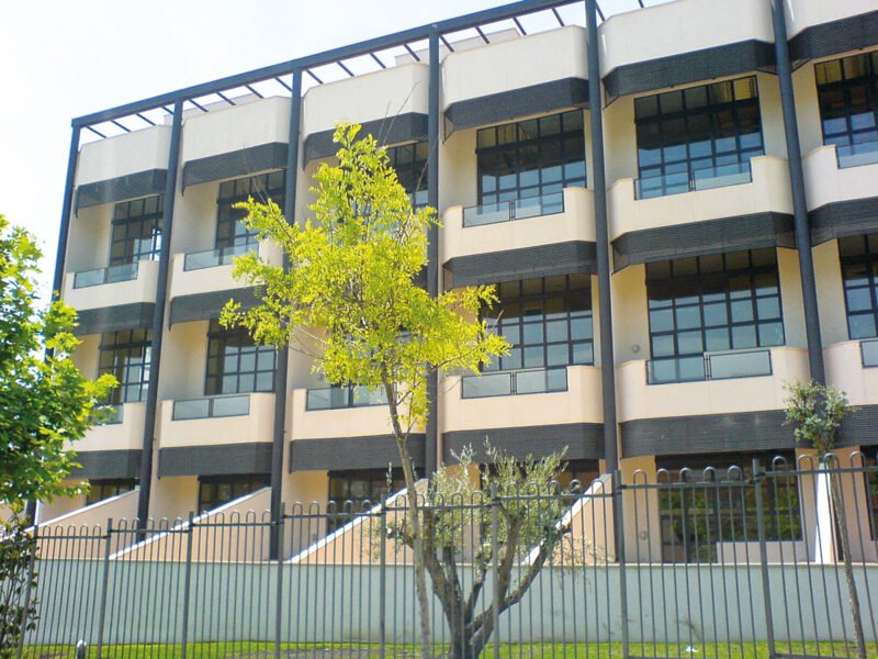 Edificio de 8 alturas en Madrid, con sistema de construcción Baupanel® System