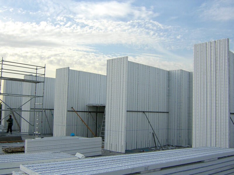 Edificio de 8 alturas en Madrid, con sistema de construcción Baupanel® System