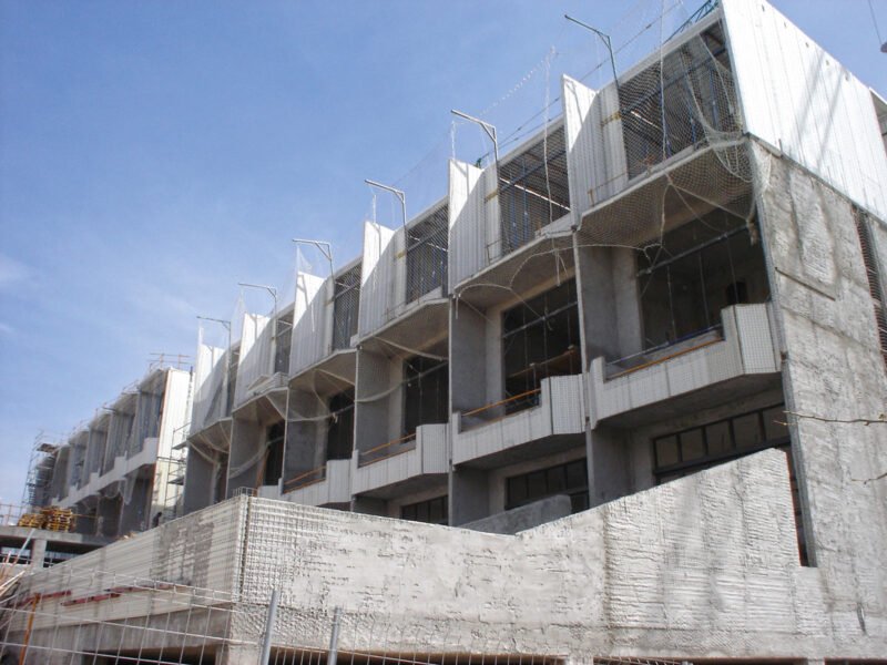 Edificio de 8 alturas en Madrid, con sistema de construcción Baupanel® System