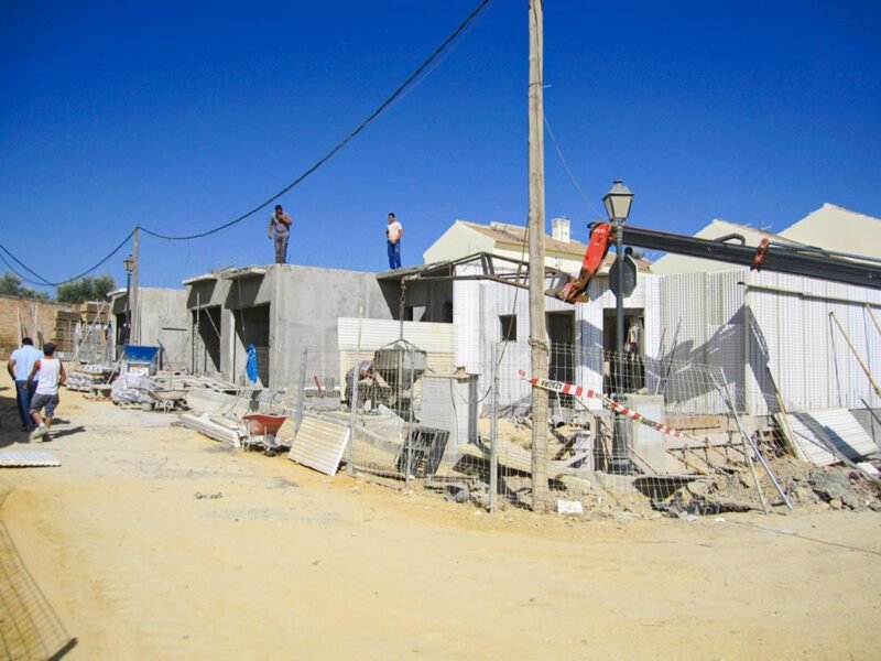 72 social homes townhouses in Seville, Spain
