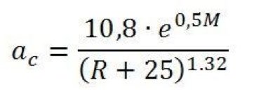 aceleración equivalente alcanzada