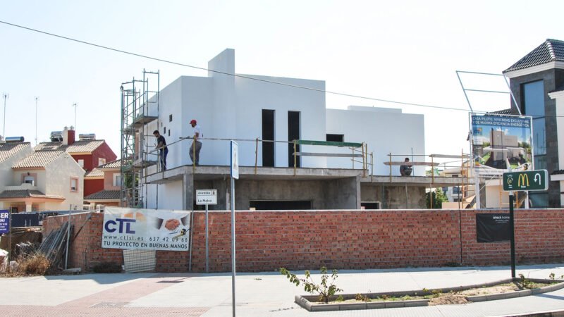 Obra en Rota, Cádiz. Sistema constructivo Baupanel