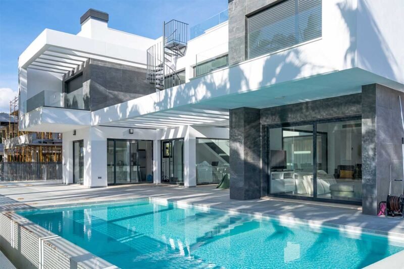 Obra de Villa de Lujo en La Cala de Mijas, Málaga