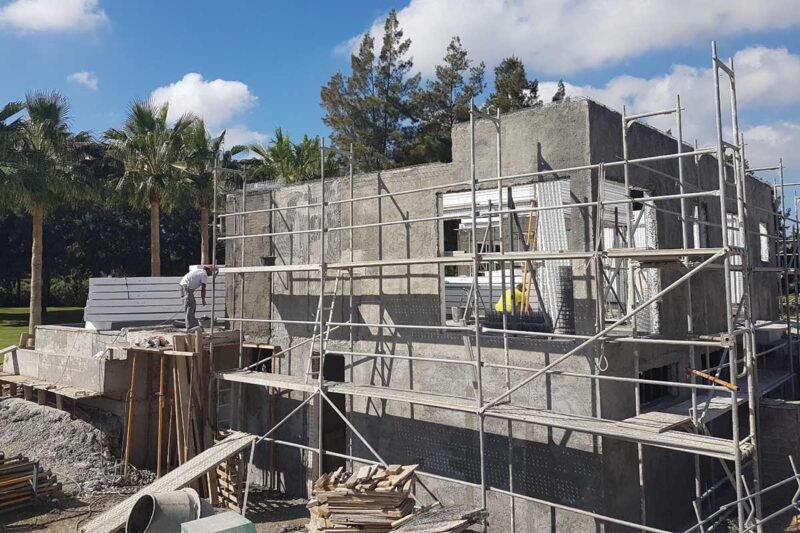 Obra de Villa de Lujo en La Cala de Mijas, Málaga