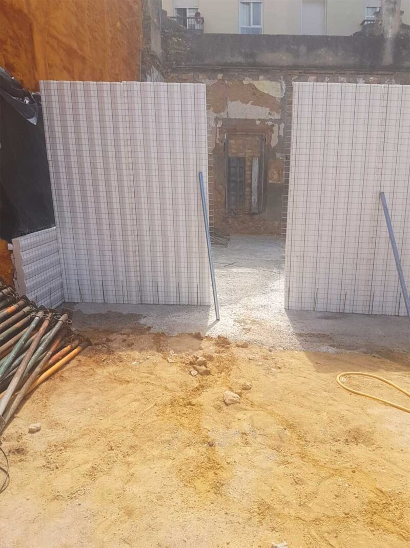 Nueva obra en San Fernando, Cádiz, vivienda unifamiliar con Baupanel System