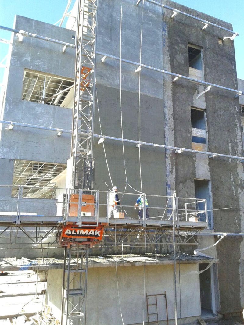 Nanotec Canarias, cerramiento industrial de edificio con Baupanel® System.