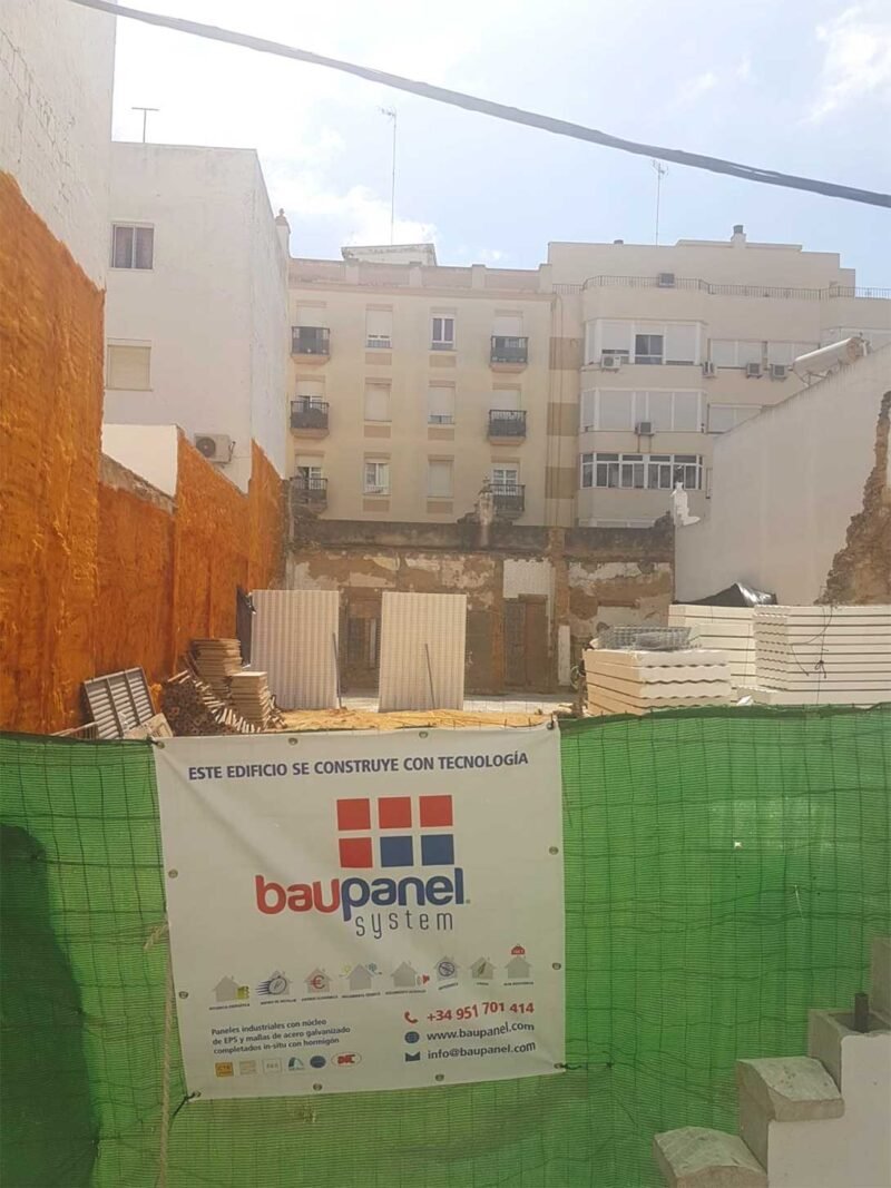 Nueva obra en San Fernando, Cádiz, vivienda unifamiliar con Baupanel System
