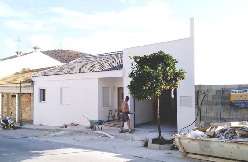 23 Villanueva de Algaidas, construcción nueva de casa unifamiliar con paneles estructurales Baupanel