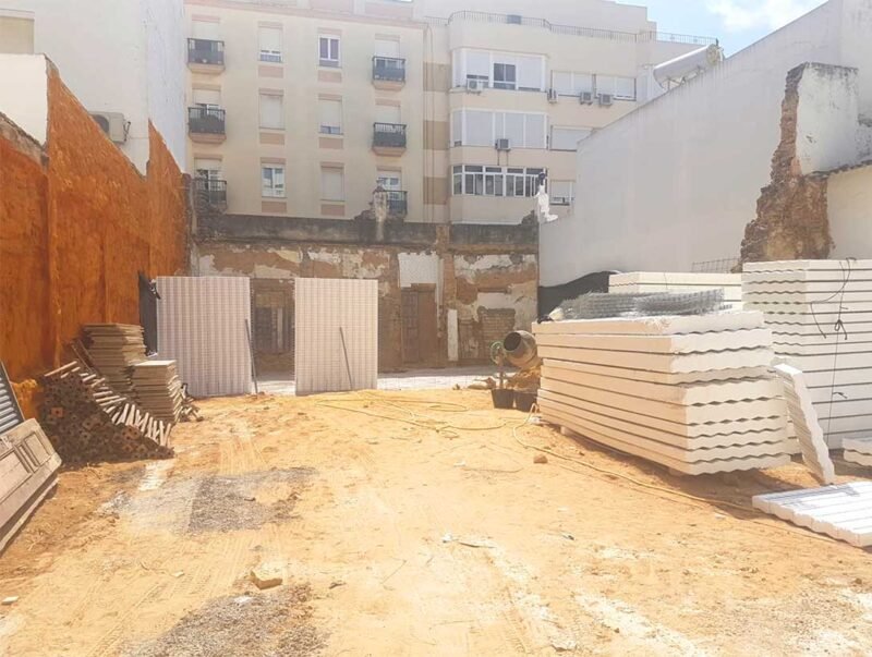 Nueva obra en San Fernando, Cádiz, vivienda unifamiliar con Baupanel System