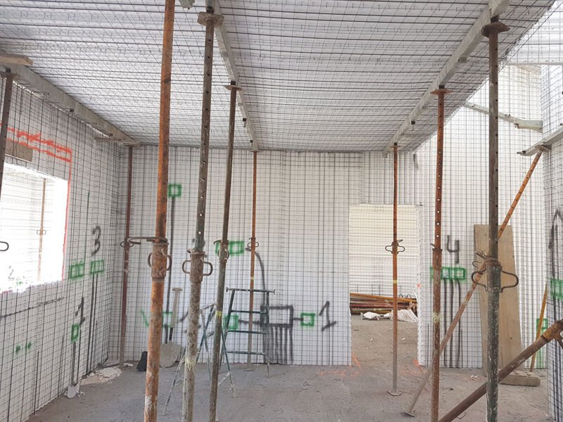 6 Villanueva de Algaidas, construcción nueva de casa unifamiliar con paneles estructurales Baupanel