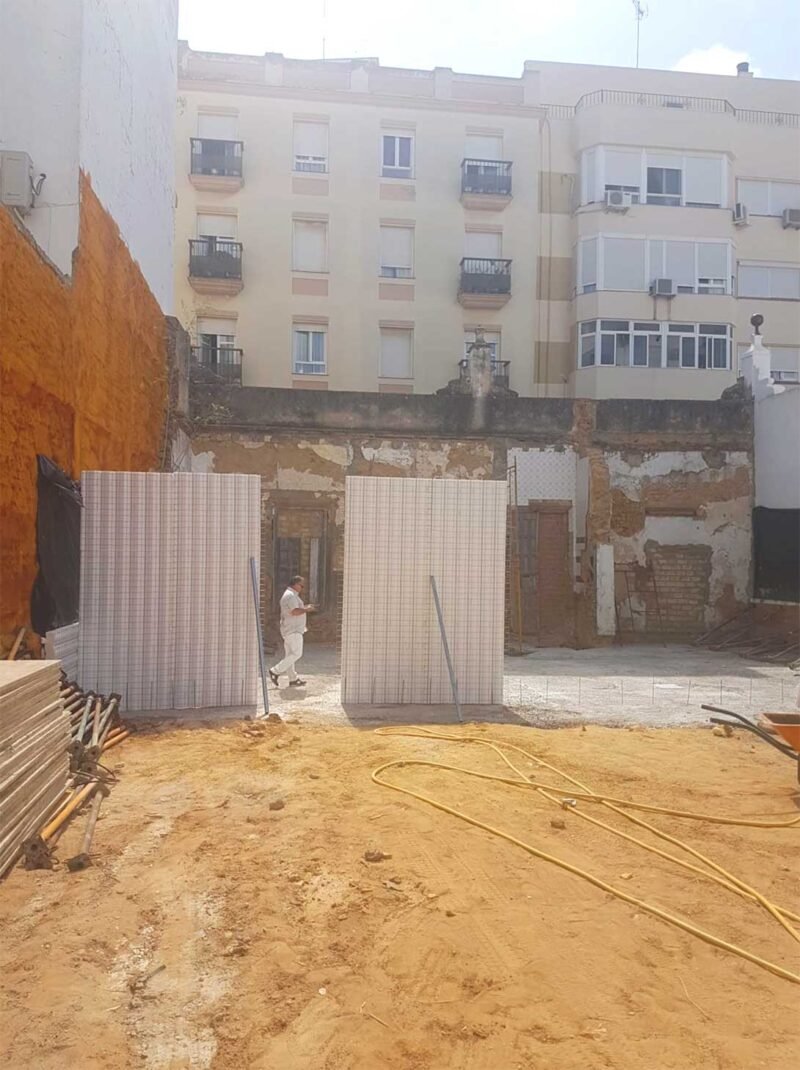 Nueva obra en San Fernando, Cádiz, vivienda unifamiliar con Baupanel System