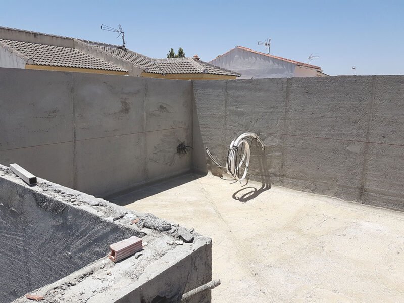 8 Villanueva de Algaidas, construcción nueva de casa unifamiliar con paneles estructurales Baupanel