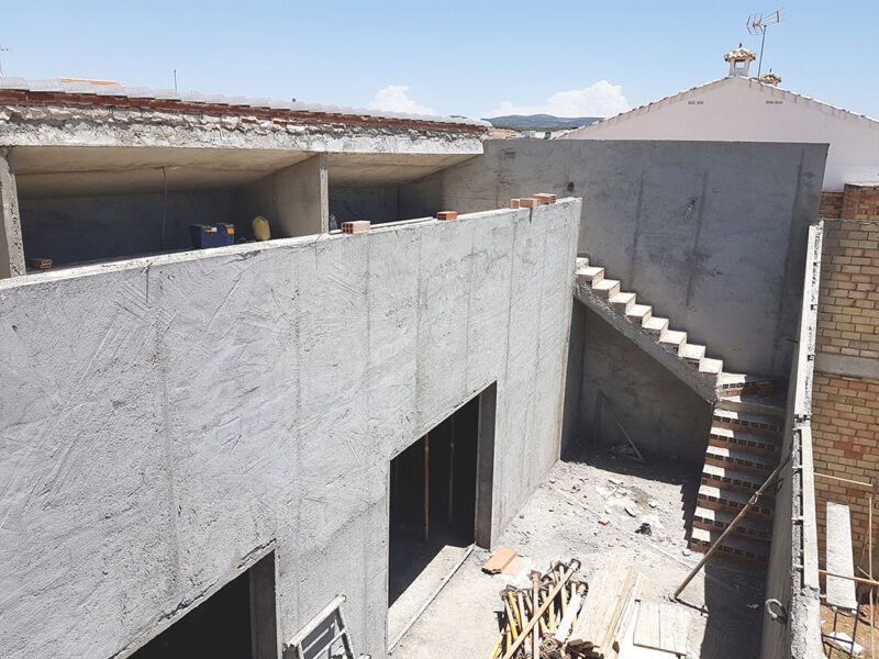 9 Villanueva de Algaidas, construcción nueva de casa unifamiliar con paneles estructurales Baupanel