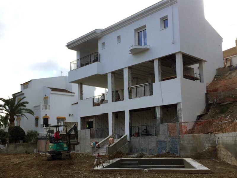 Aislamiento Térmico SATE en vivienda Atabal, Málaga