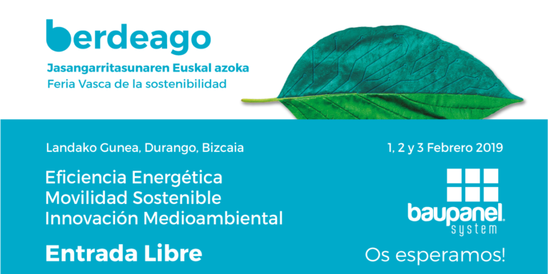 Baupanel® System en la feria vasca Berdeago 2019