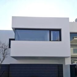 3 Adosados en Rota, Cádiz, sistema constructivo Baupanel System