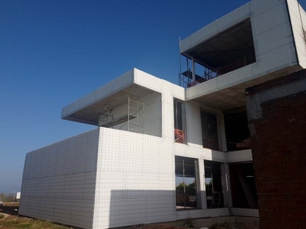 Revestimiento Sate, vivienda en Sanlúcar, Baupanel.