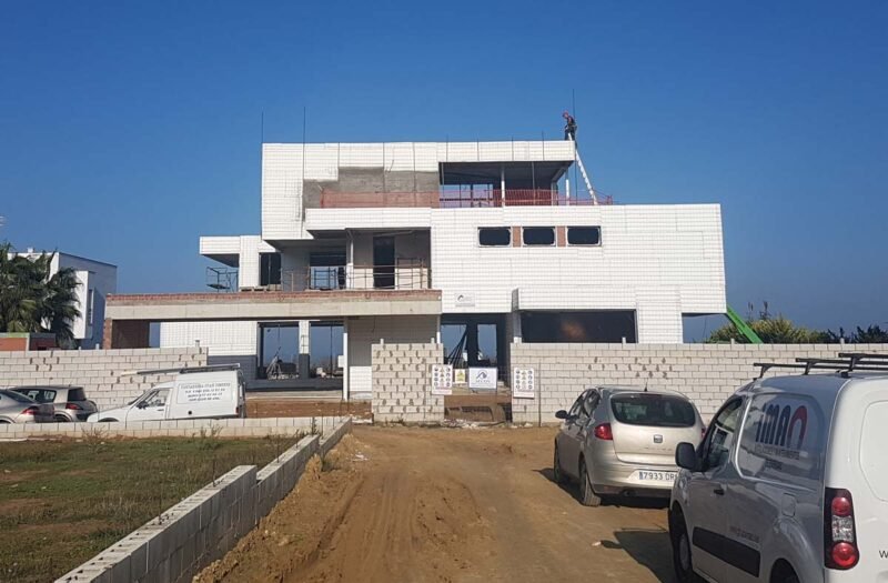Sate thermal coating, house in Sanlúcar, Baupanel.