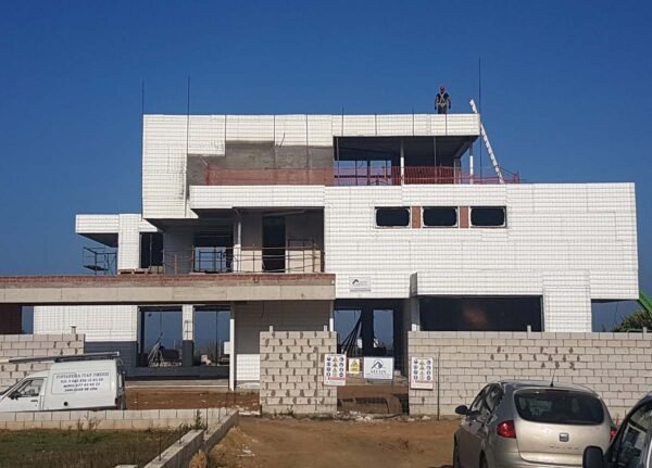 Revestimiento Sate, vivienda en Sanlúcar, Baupanel.