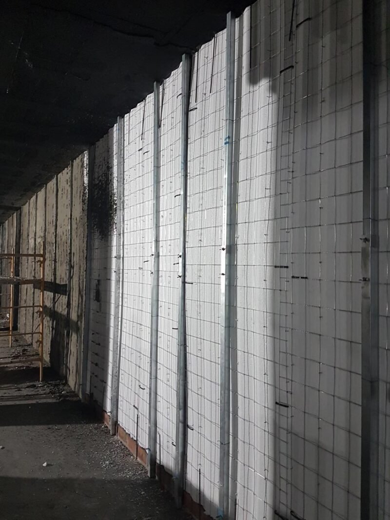 Use of SATE for cavity wall thermal enclosing in hotel, Estepona, Málaga