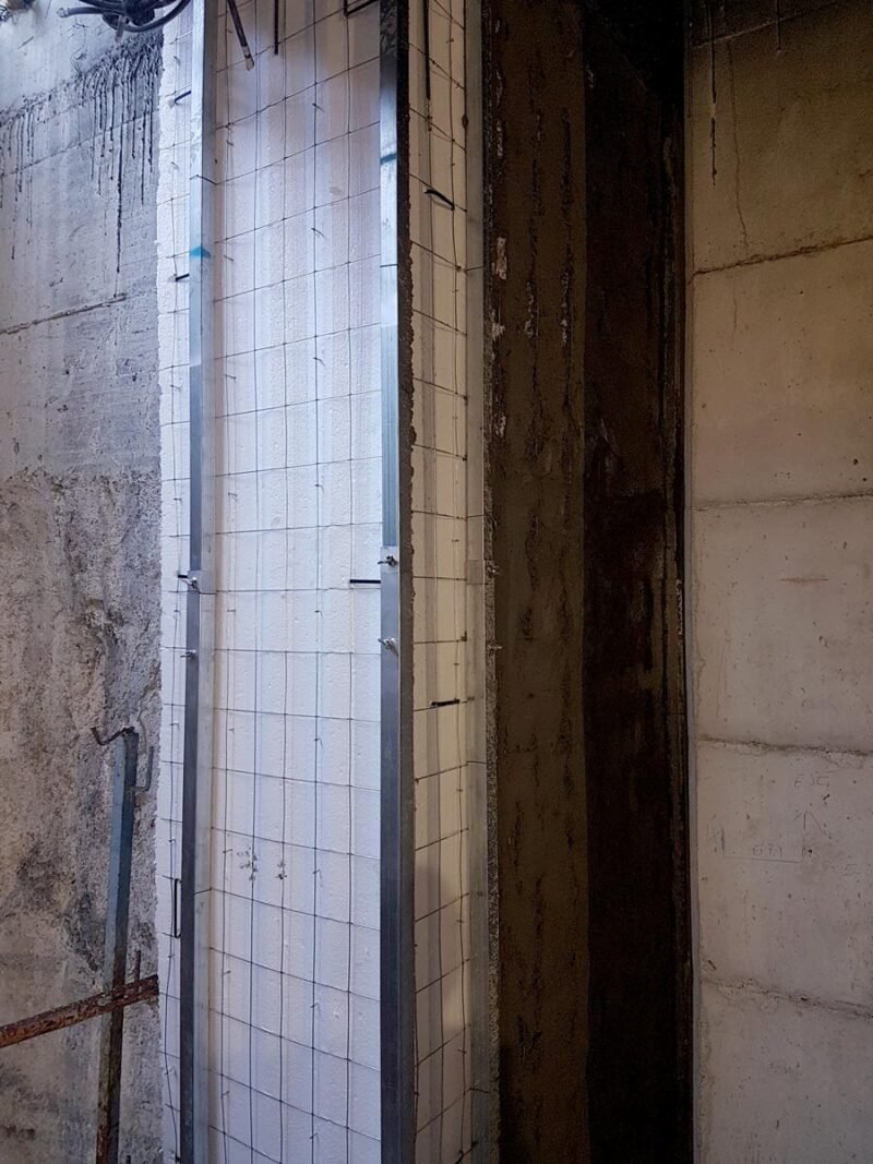 Use of SATE for cavity wall thermal enclosing in hotel, Estepona, Málaga