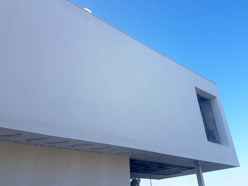 Sate thermal coating, house in Sanlúcar, Baupanel.