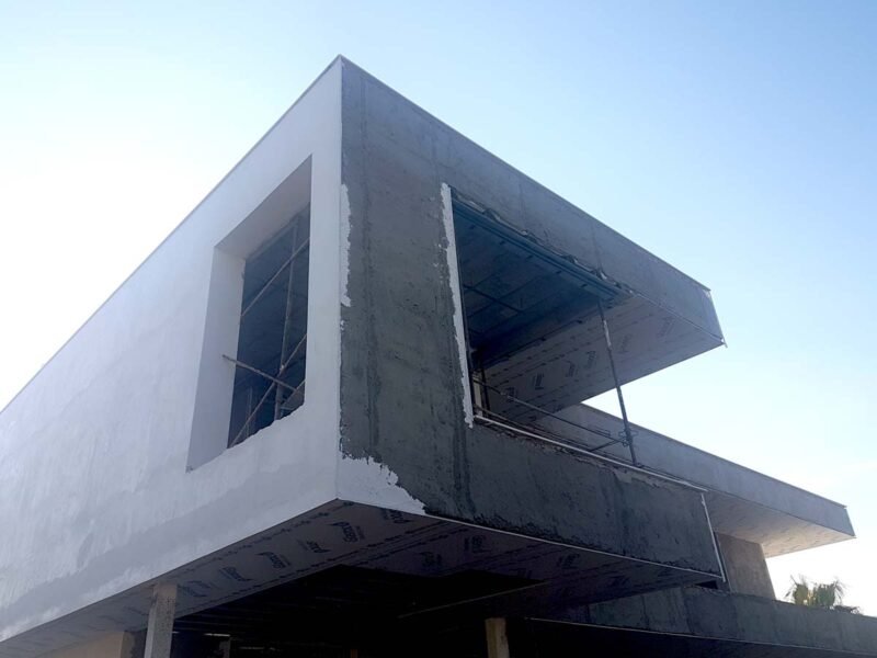 Sate thermal coating, house in Sanlúcar, Baupanel.