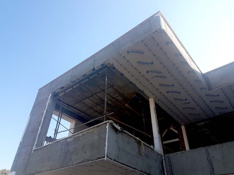 Sate thermal coating, house in Sanlúcar, Baupanel.