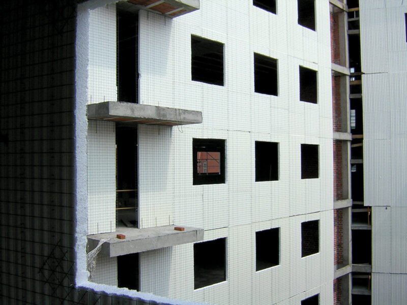 Cerramiento de Fachada en edificio, Madrid, Baupanel