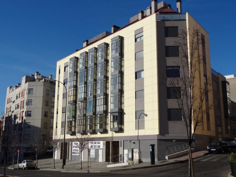 Cerramiento de Fachada en edificio, Madrid, Baupanel