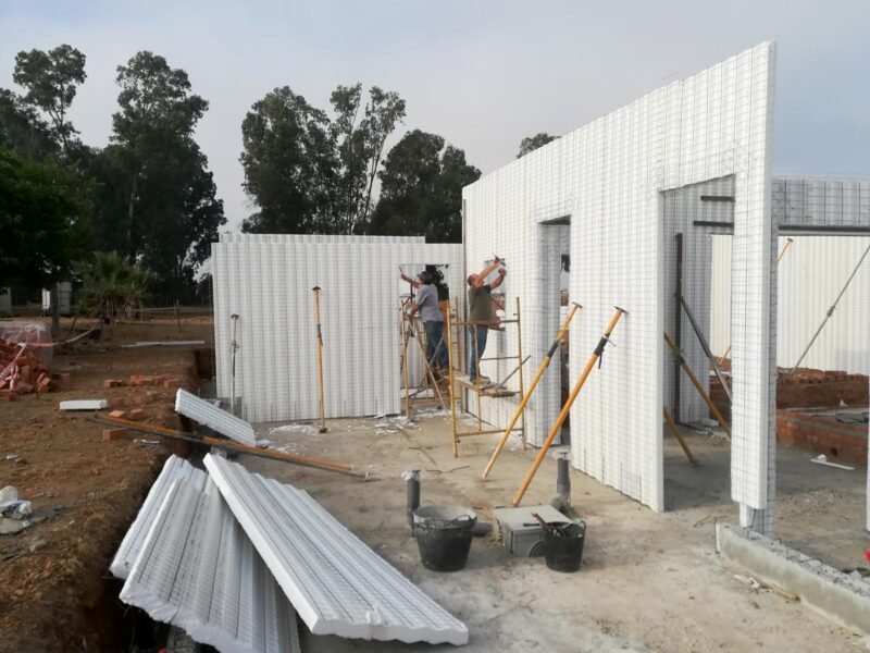 Newly built house in La Celada, Seville, with the Baupanel® System construction system.