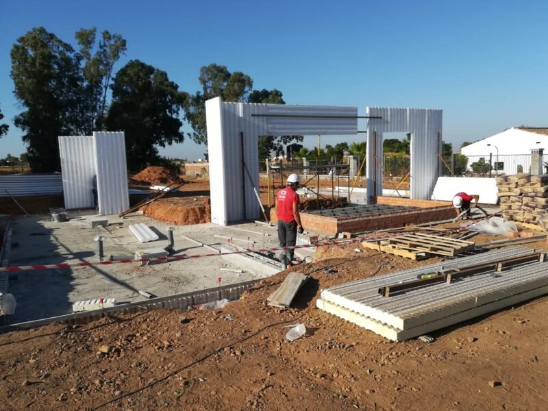 Newly built house in La Celada, Seville, with the Baupanel® System construction system.