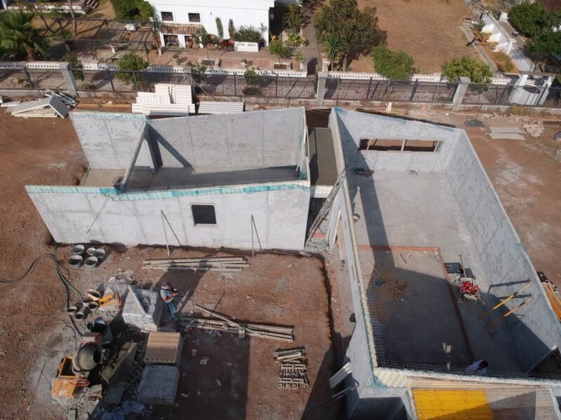 Newly built house in La Celada, Seville, with the Baupanel® System construction system.