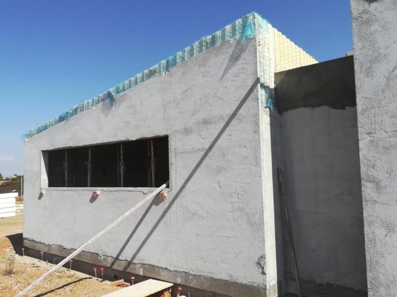 Newly built house in La Celada, Seville, with the Baupanel® System construction system.