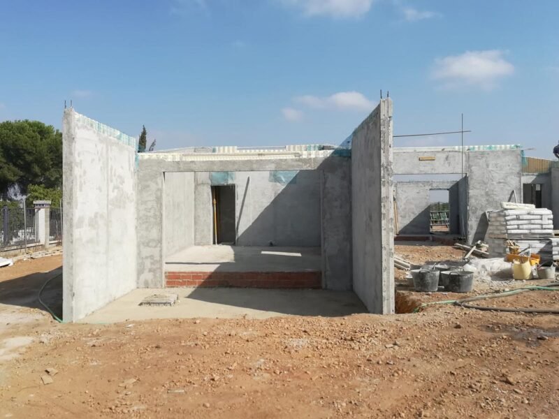 Newly built house in La Celada, Seville, with the Baupanel® System construction system.