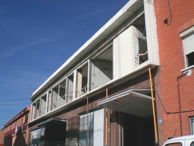 Ampliación de planta en vivienda con baupanel system, san sebastian de los reyes