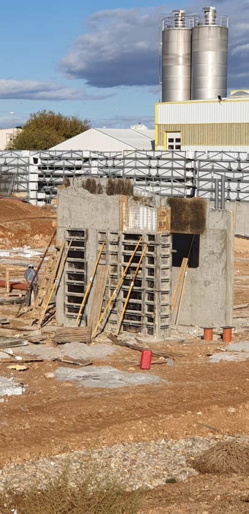 Edificio Kommerling Madrid, Baupanel System