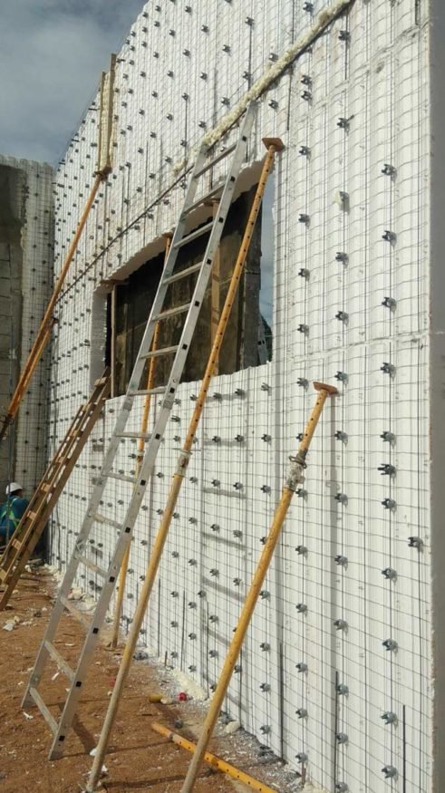 Edificio Kommerling Madrid, Baupanel System