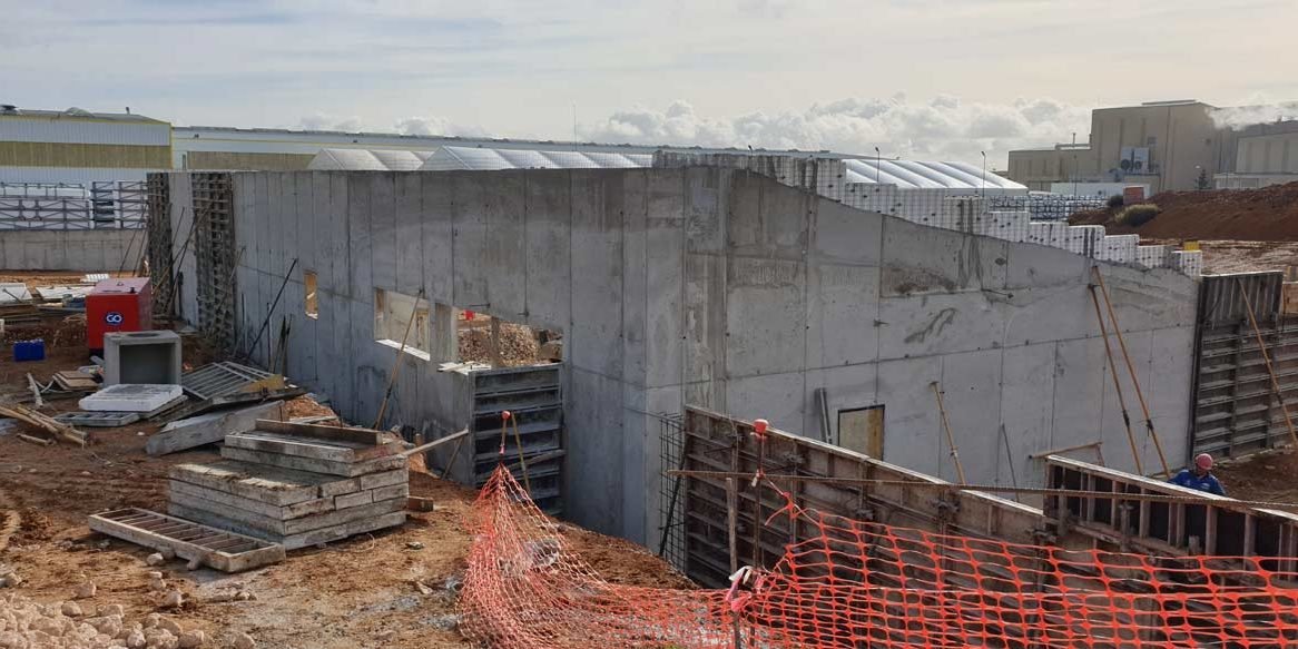 Edificio Kommerling Madrid, Baupanel System