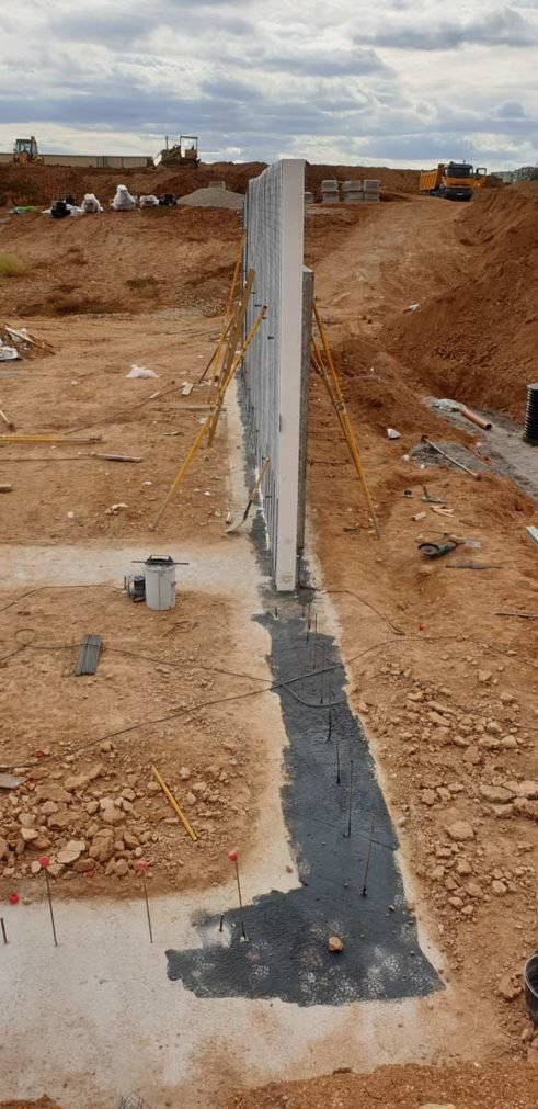 Edificio Kommerling Madrid, Baupanel System